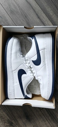 Nike air force - nike, bianco/blu